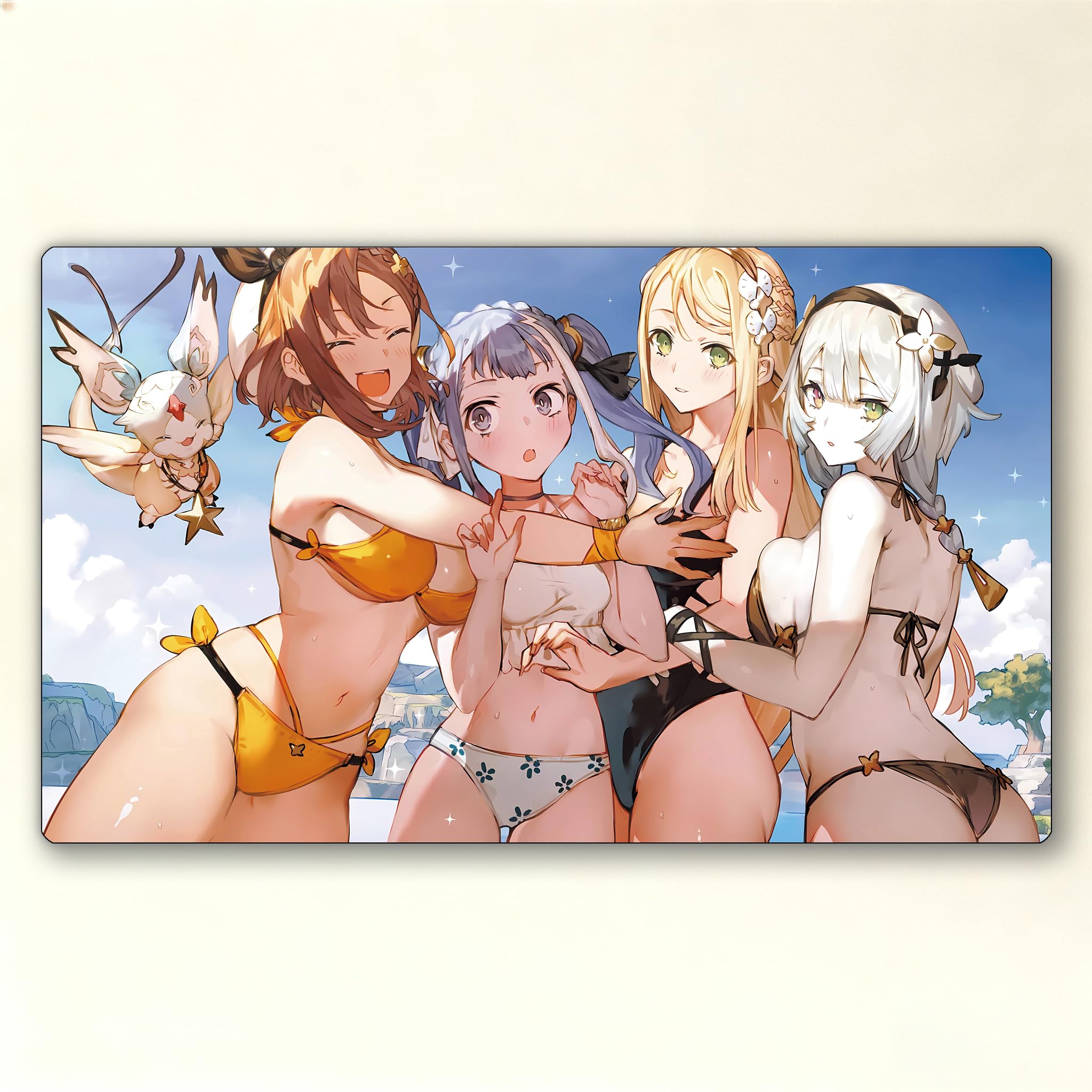 Amazon | カードゲームプレイマット プレイマット ライザのアトリエ 01